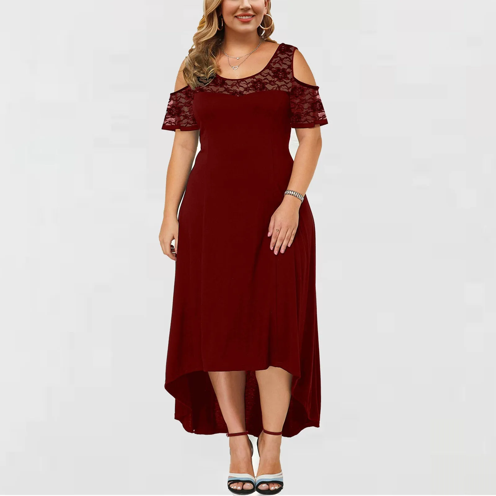 Funki Buys | Dresses | Women's Plus Prom Party Cocktail Dress
