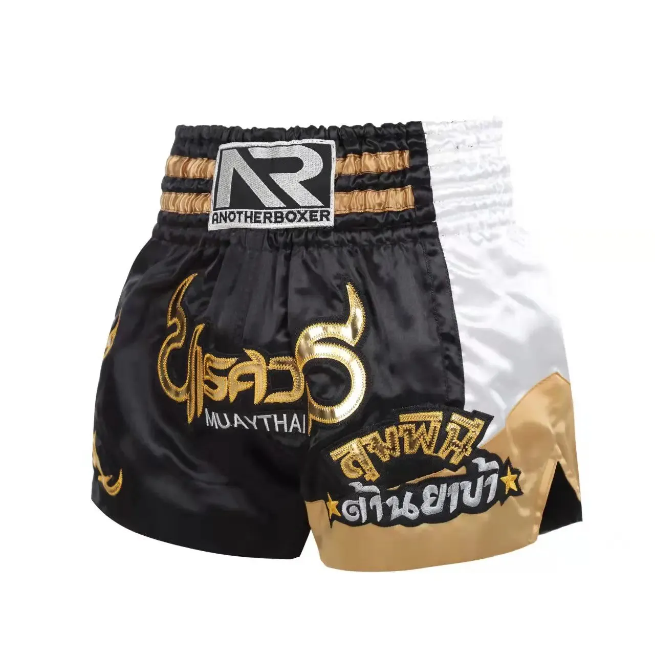Muay Thai Shorts Embroidery Boxing Shorts Womens Mens Kids Kickboxing Fight Shorts Free Combat Grappling Martial Arts Clothing