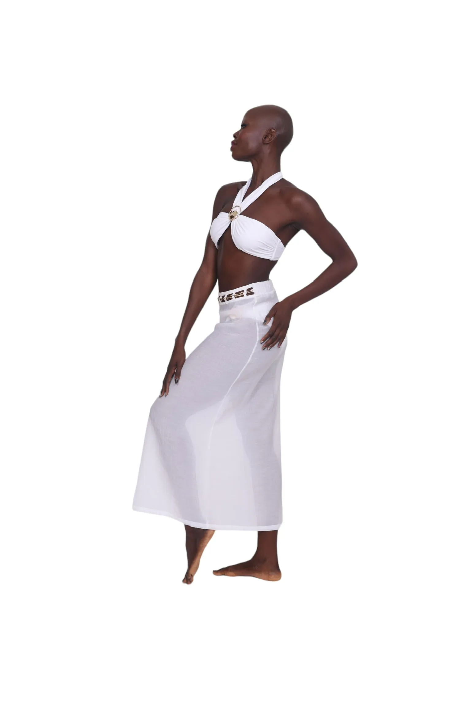 Piera Bikini Top - White