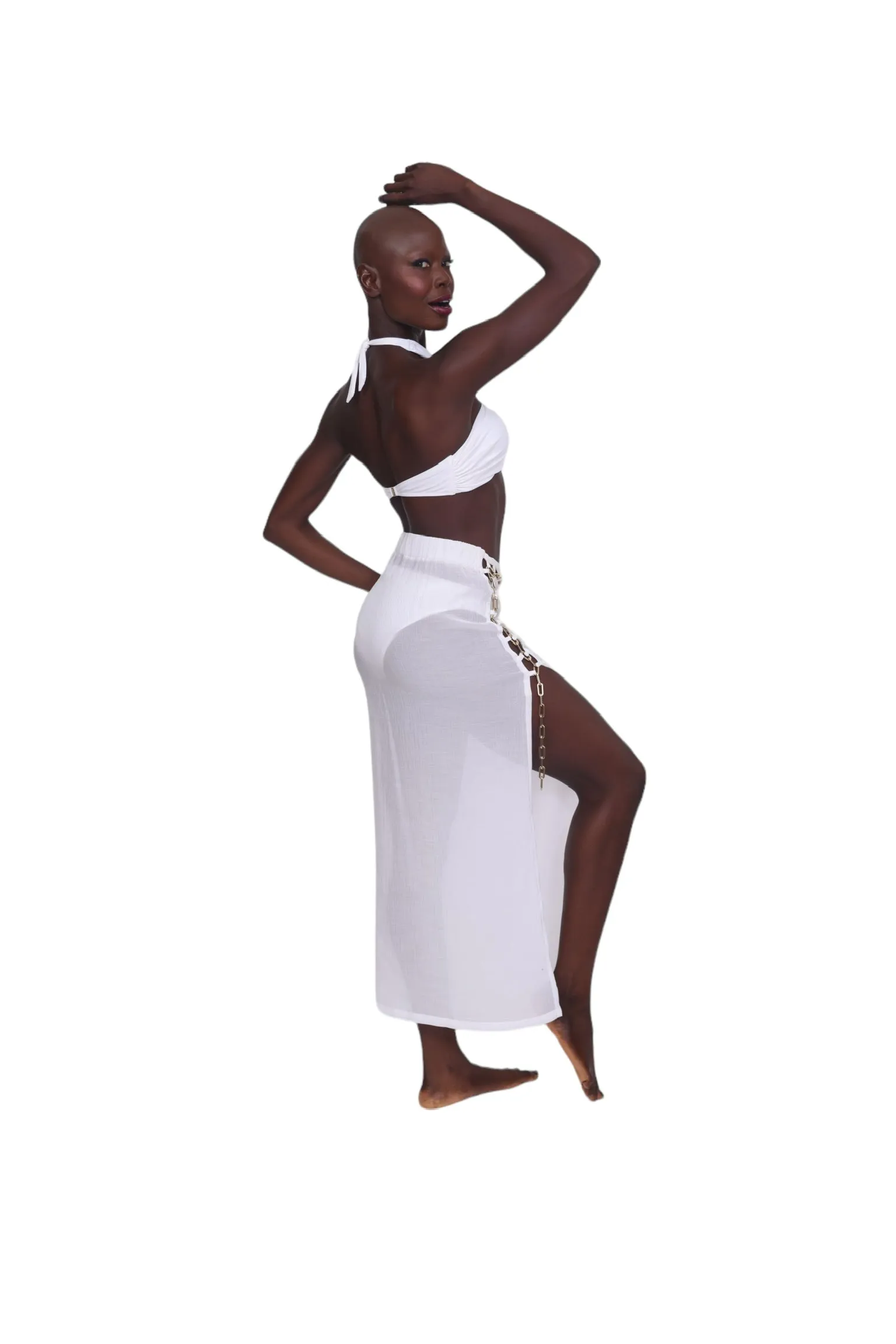 Piera Bikini Top - White