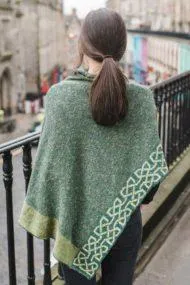 Sailors Knot Linen & Silk Poncho/Shawl